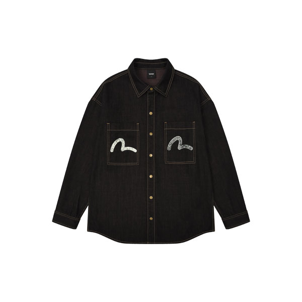 Pocket Hills 牛仔色衬衫_EX5MSH912_BR
