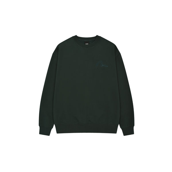 金属刺绣Big Hills运动服T恤_EX4MTS701_GN