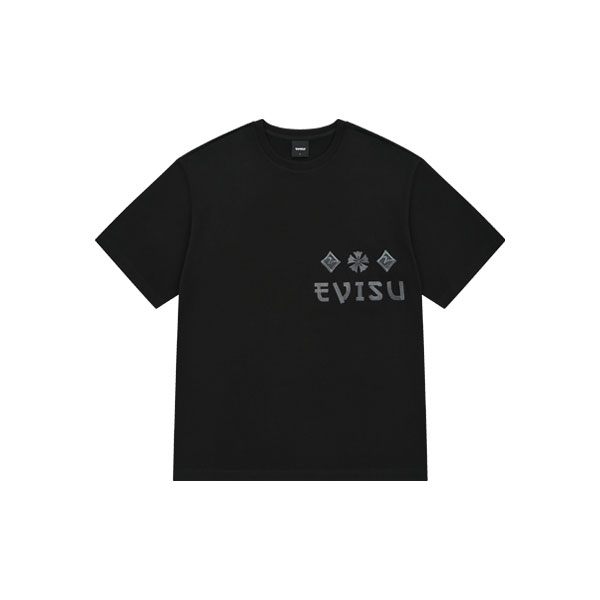 侧边刺绣短袖T恤_EY2UTS917_BK