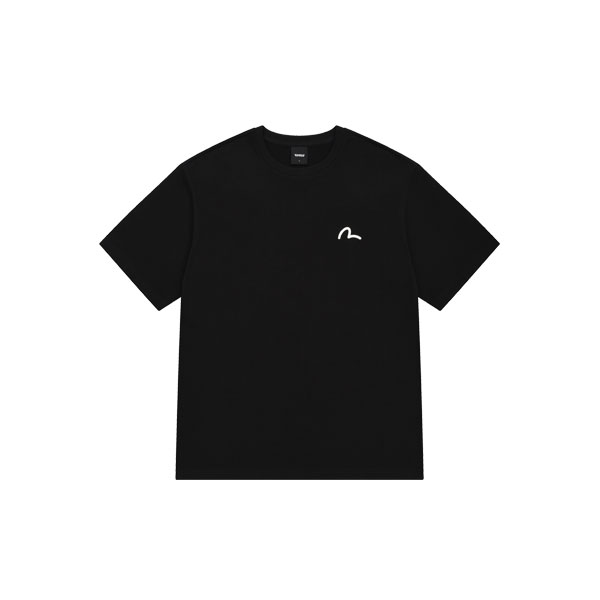 背面笔触短袖T恤衫_EY2UTS907_BK