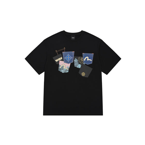 多色口袋T恤_EY2MTS710_BK