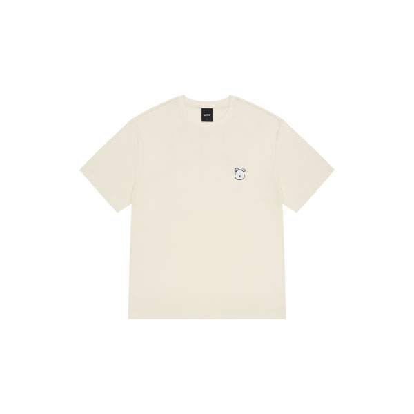 泡泡字小熊短袖T恤_EY2UTS935_LE