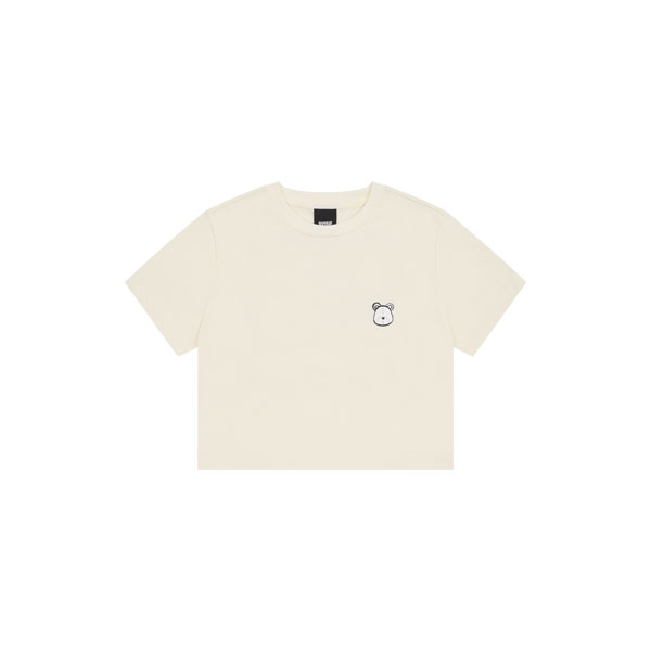 泡泡字熊短袖七分裤T恤_EY2FTS951_LE